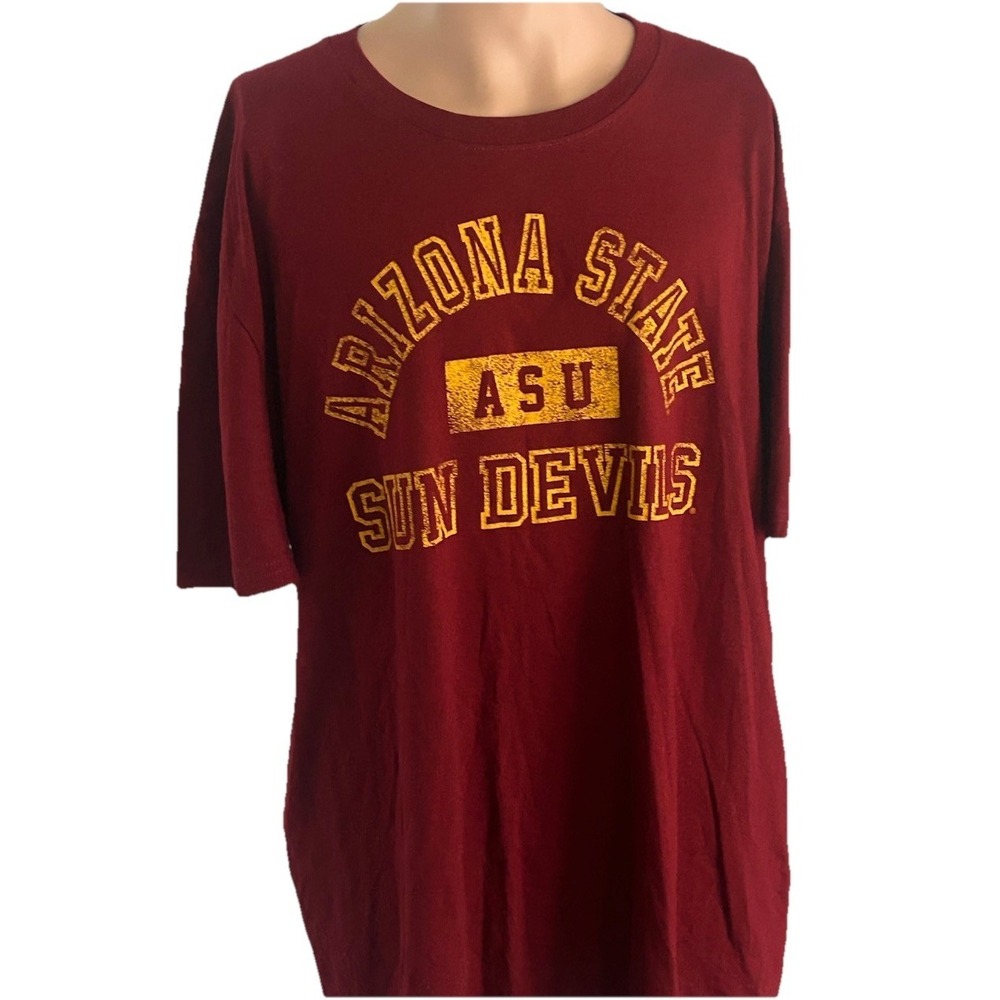 Arizona State Sun‎ Devils Captivating Apparel Short Sleeve Shirt Mens 2XL ASU